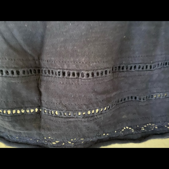 Cupio Navy  Medium top with Blue toned Embroidery - Picture 4 of 8